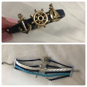 3/$20 2 Nautical Tri sigma bracelets